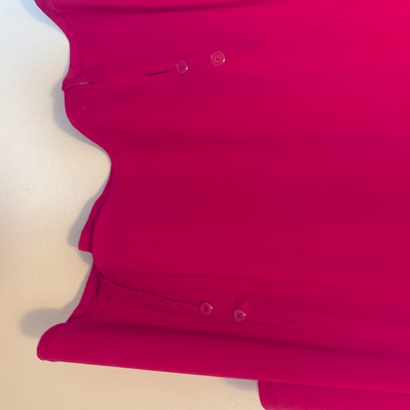 Susan Graver modern Essential Liquid knit tunic with button - Picture 2 of 5